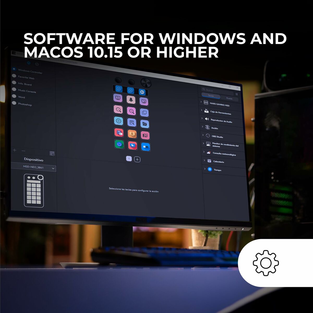 Filtro de Privacidad para Monitor Mars Gaming MSDNEOW