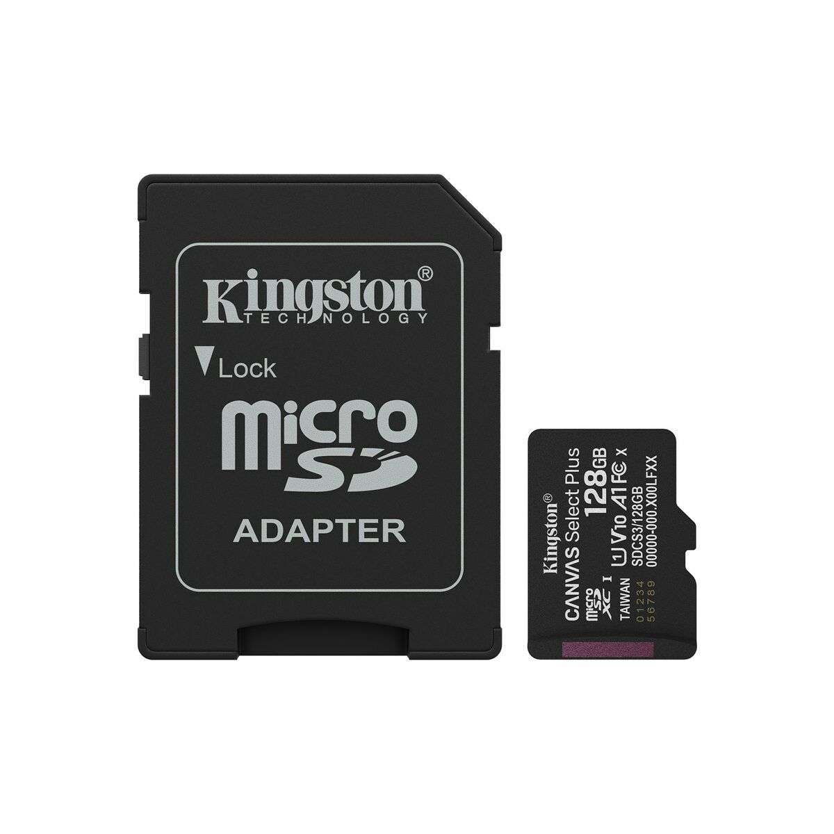 Tarjeta de Memoria Micro SD con Adaptador Kingston SDCS3/128GB