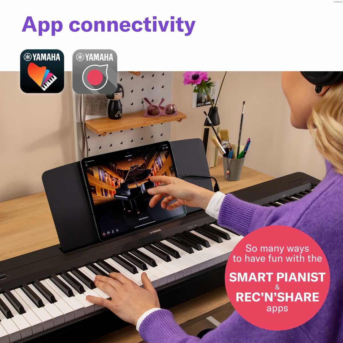 Teclado YAMAHA P-145BT