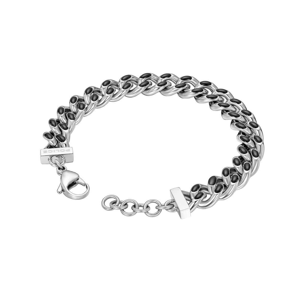 Pulsera Hombre Police Acero Inoxidable