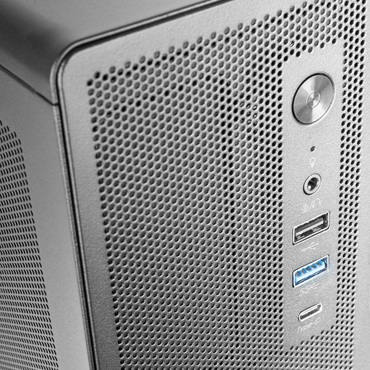 Caja Semitorre ATX Tacens 2AEROSLIM500 Negro