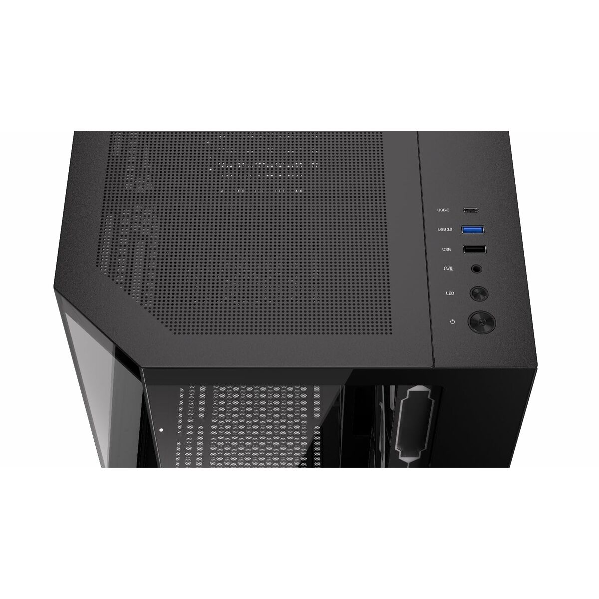 Caja Semitorre ATX Krux KRXD010 Negro