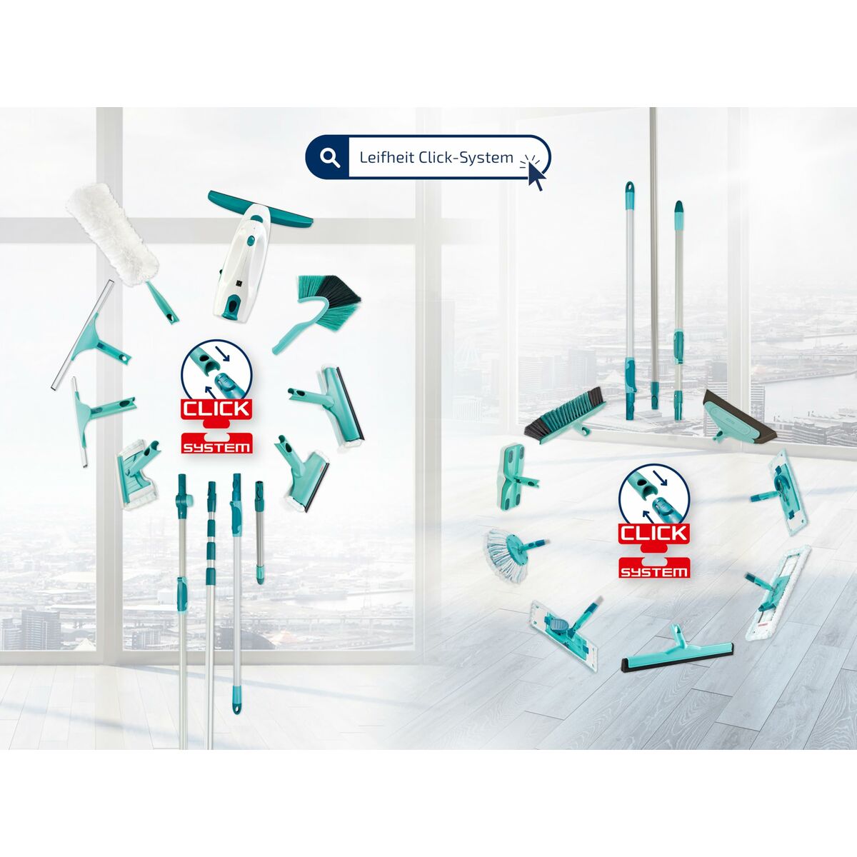 Mopa a Vapor Leifheit 55049