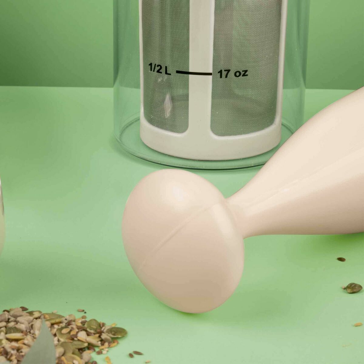 Batidora de Mano JATA JELV2300 Blanco Transparente