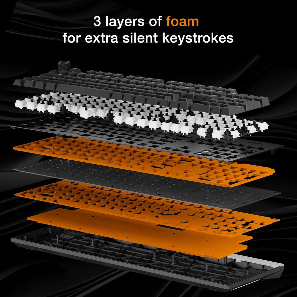 Teclado Be Quiet! BT003US Negro