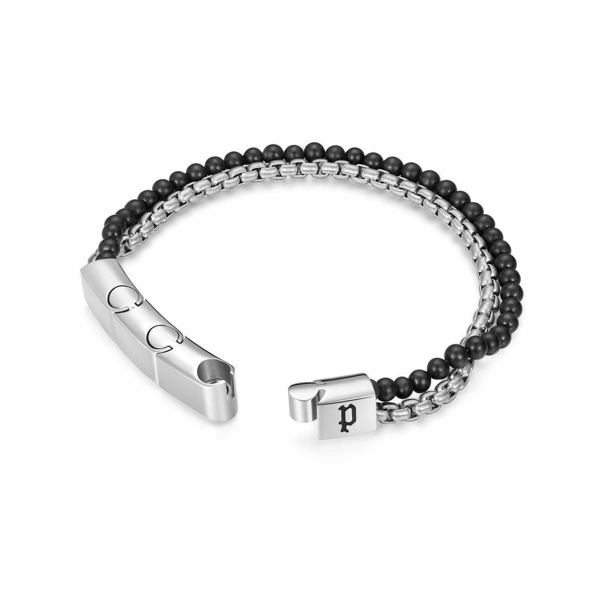 Pulsera Hombre Police Acero Inoxidable