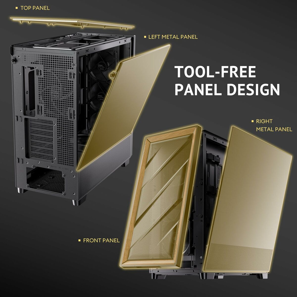 Caja Semitorre ATX Antec 0-761345-10177-6