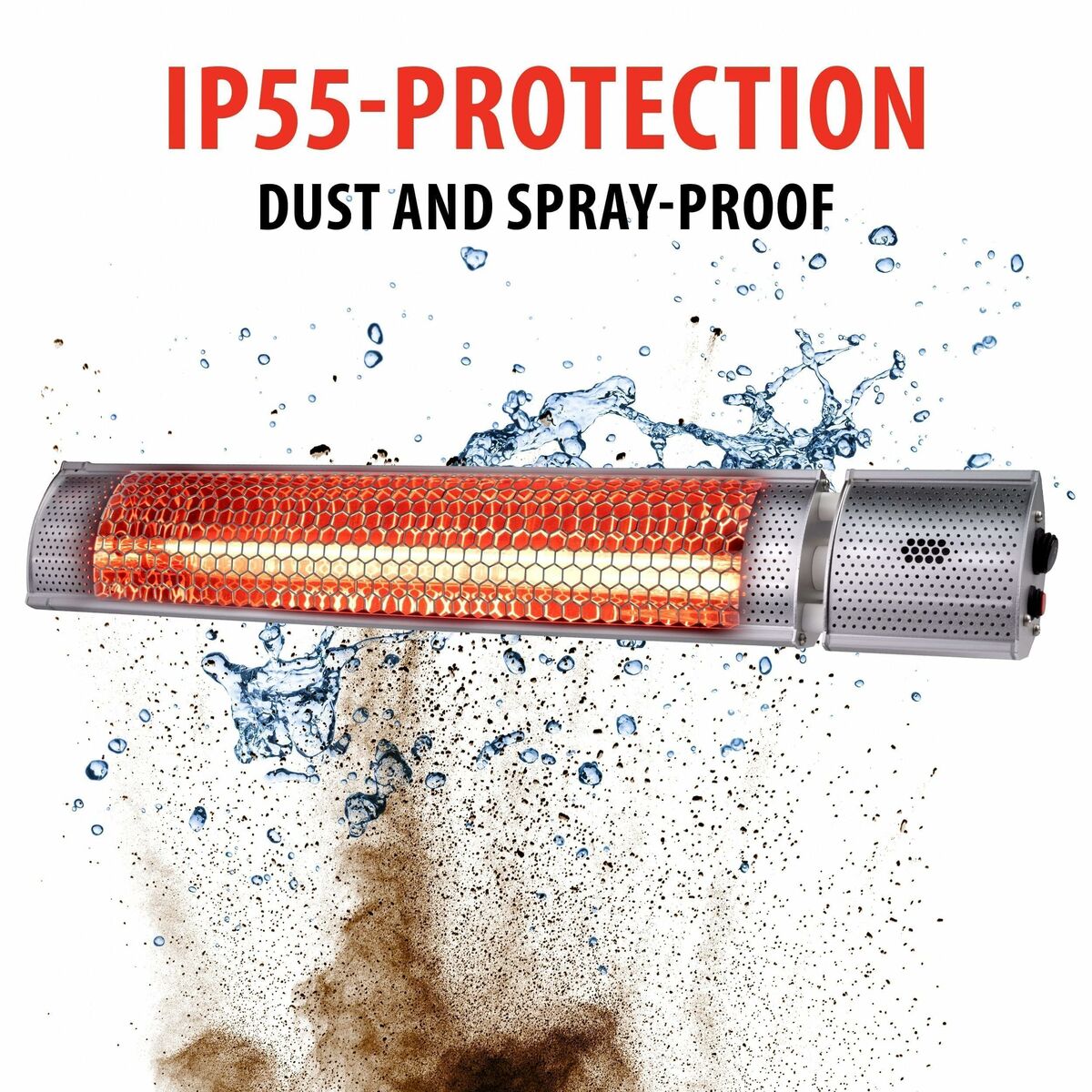 Calefactor Alpina Gris