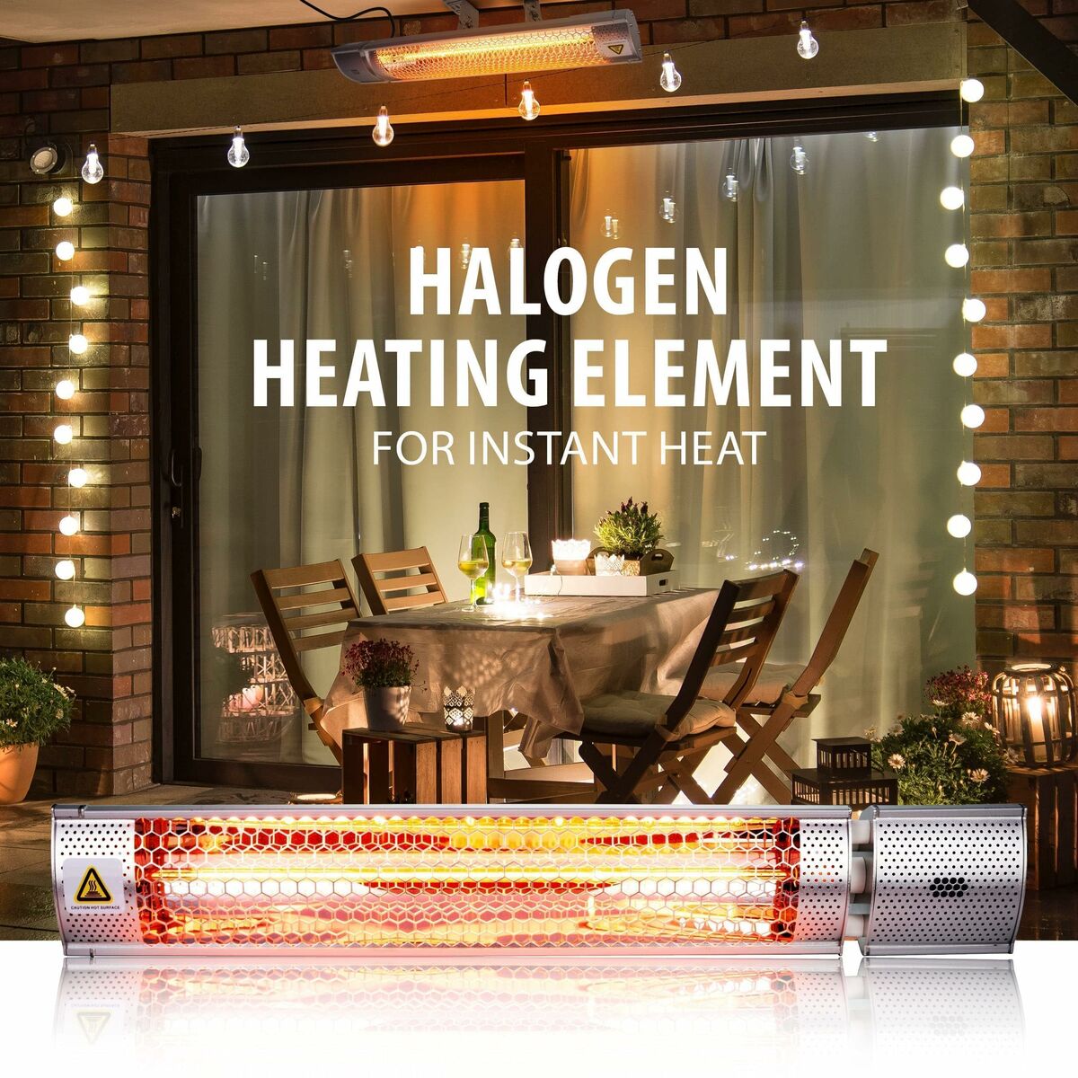 Calefactor Alpina Gris