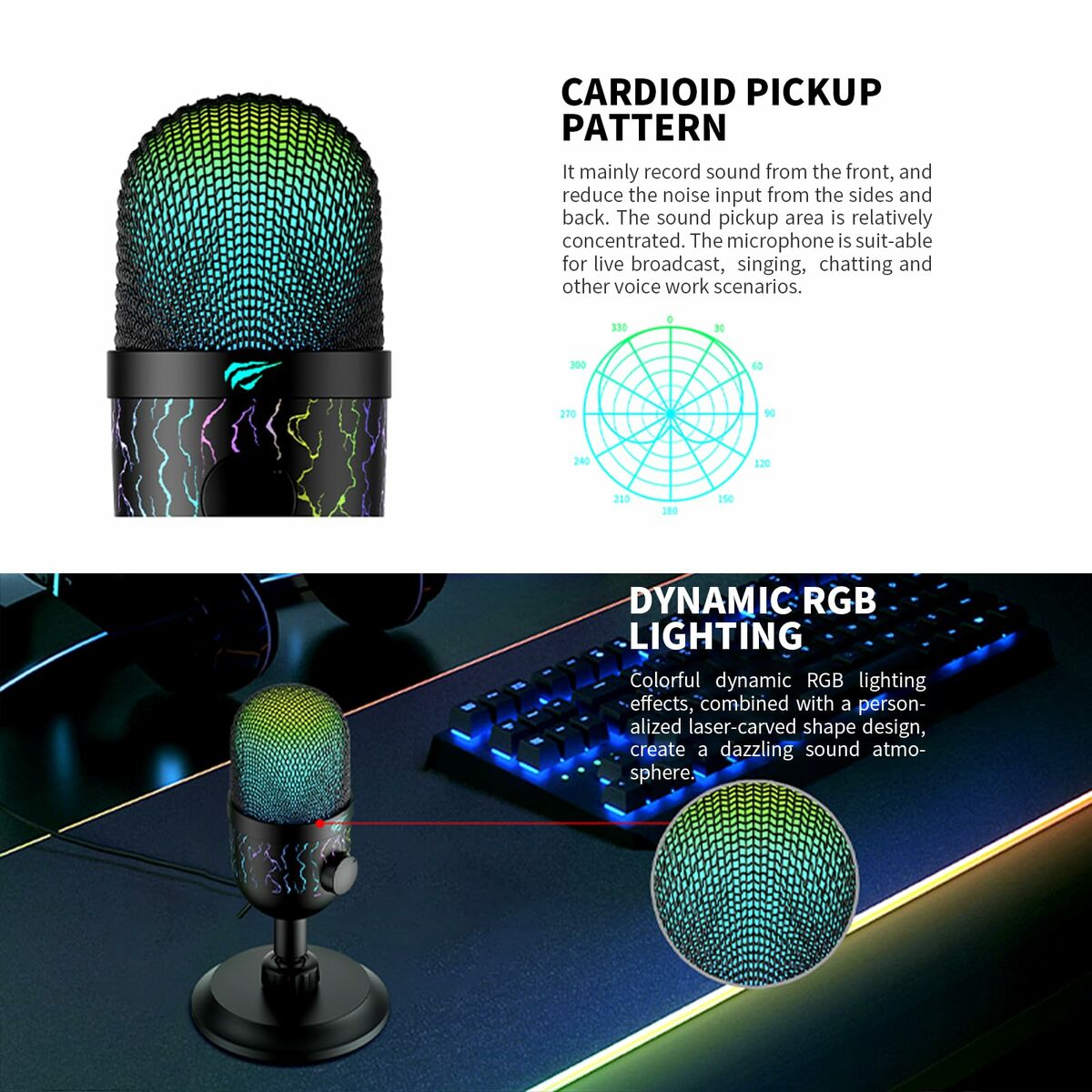 Micrófono Havit GK52