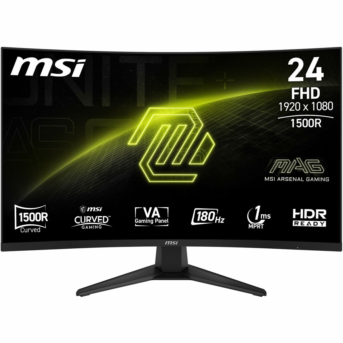 Monitor MSI MAG 244C 24" Full HD