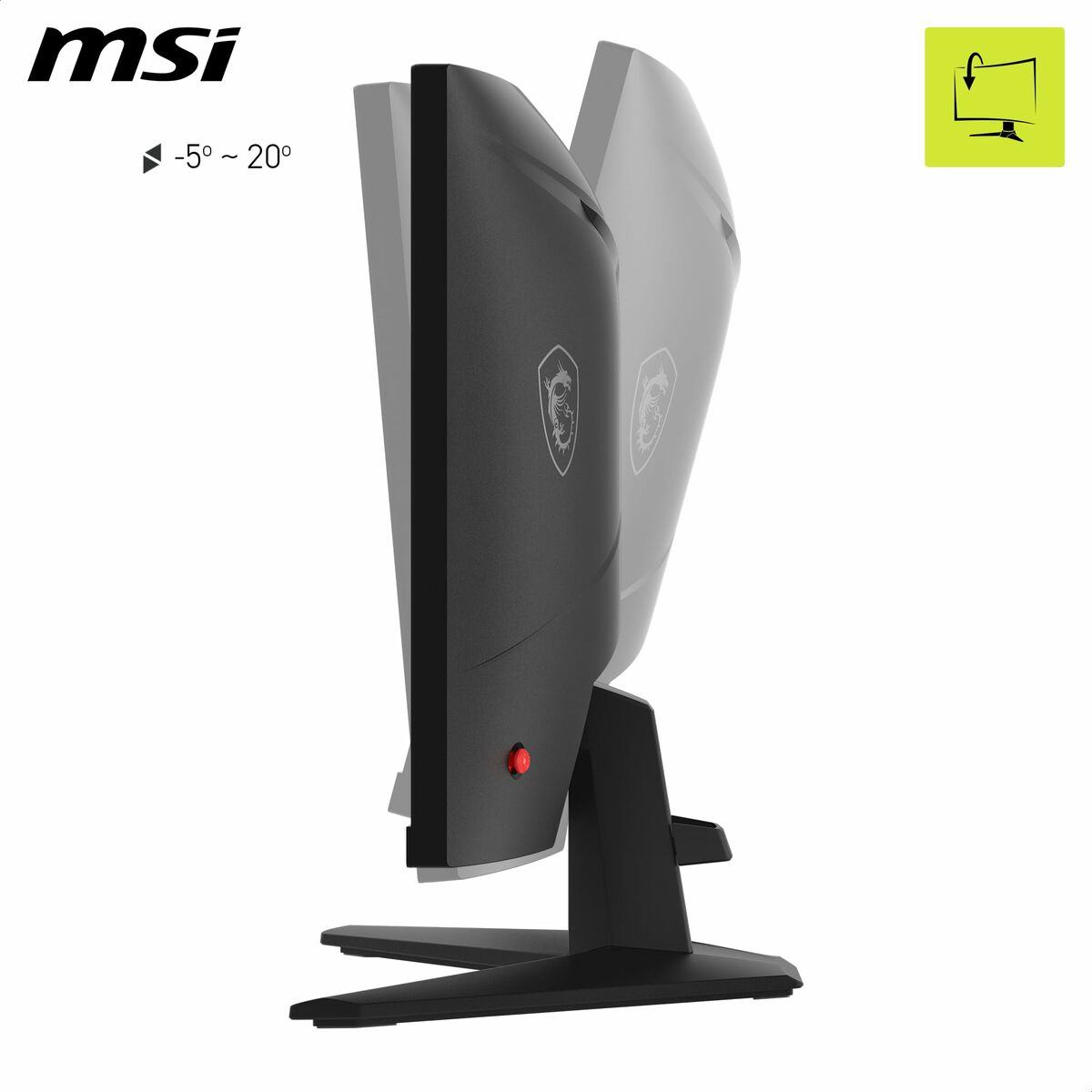 Monitor MSI MAG 244C 24" Full HD