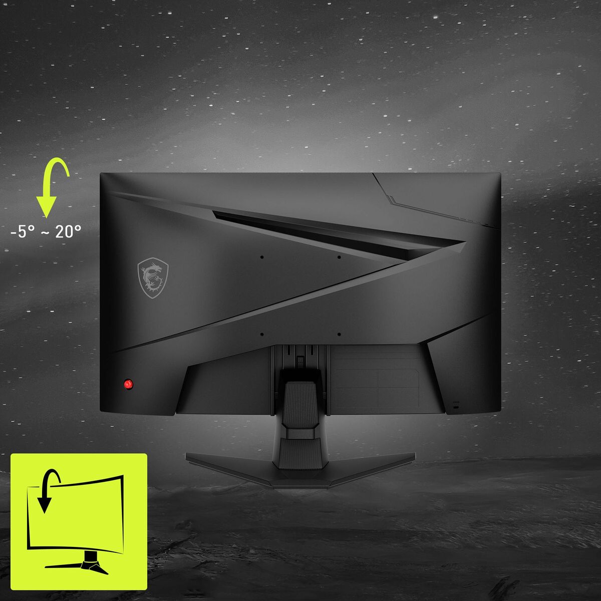 Monitor MSI MAG 244C 24" Full HD