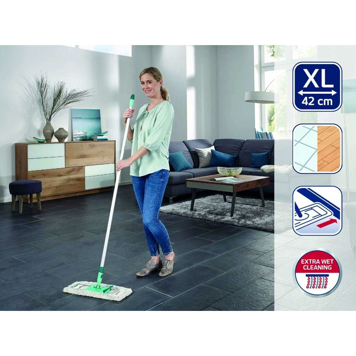 Mopa a Vapor Leifheit 55045