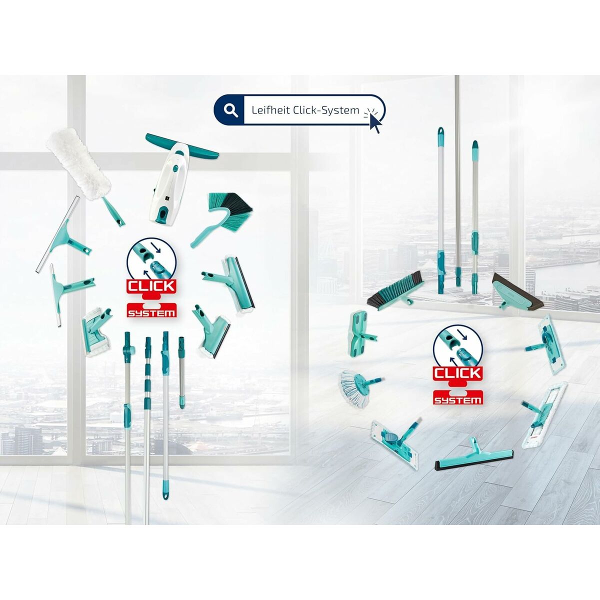 Mopa a Vapor Leifheit 55045