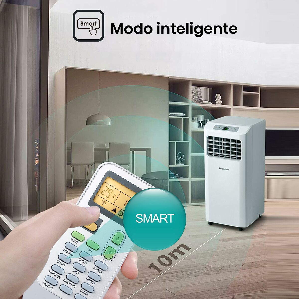 Aire Acondicionado Hisense APC09KV A