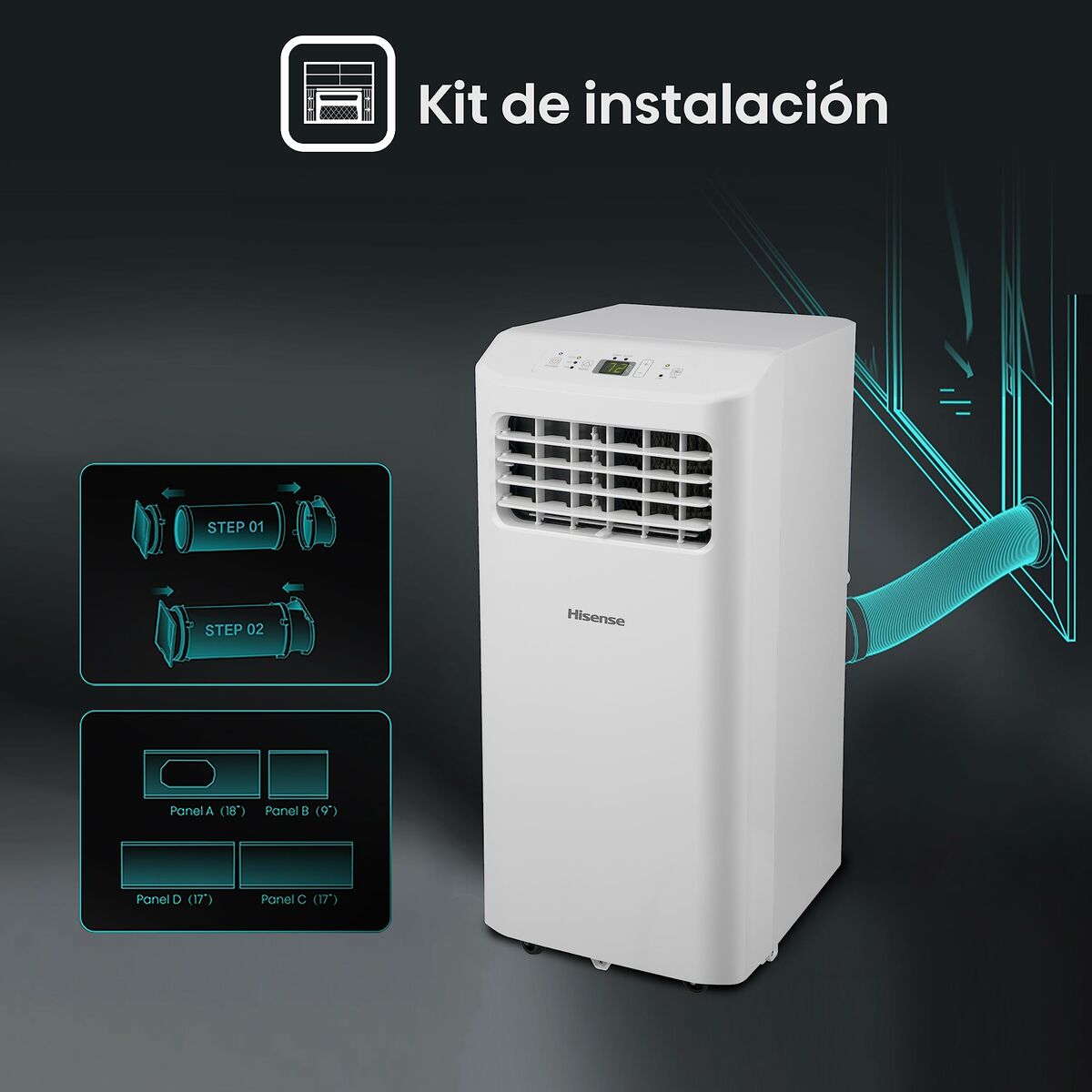 Aire Acondicionado Hisense APC09KV A