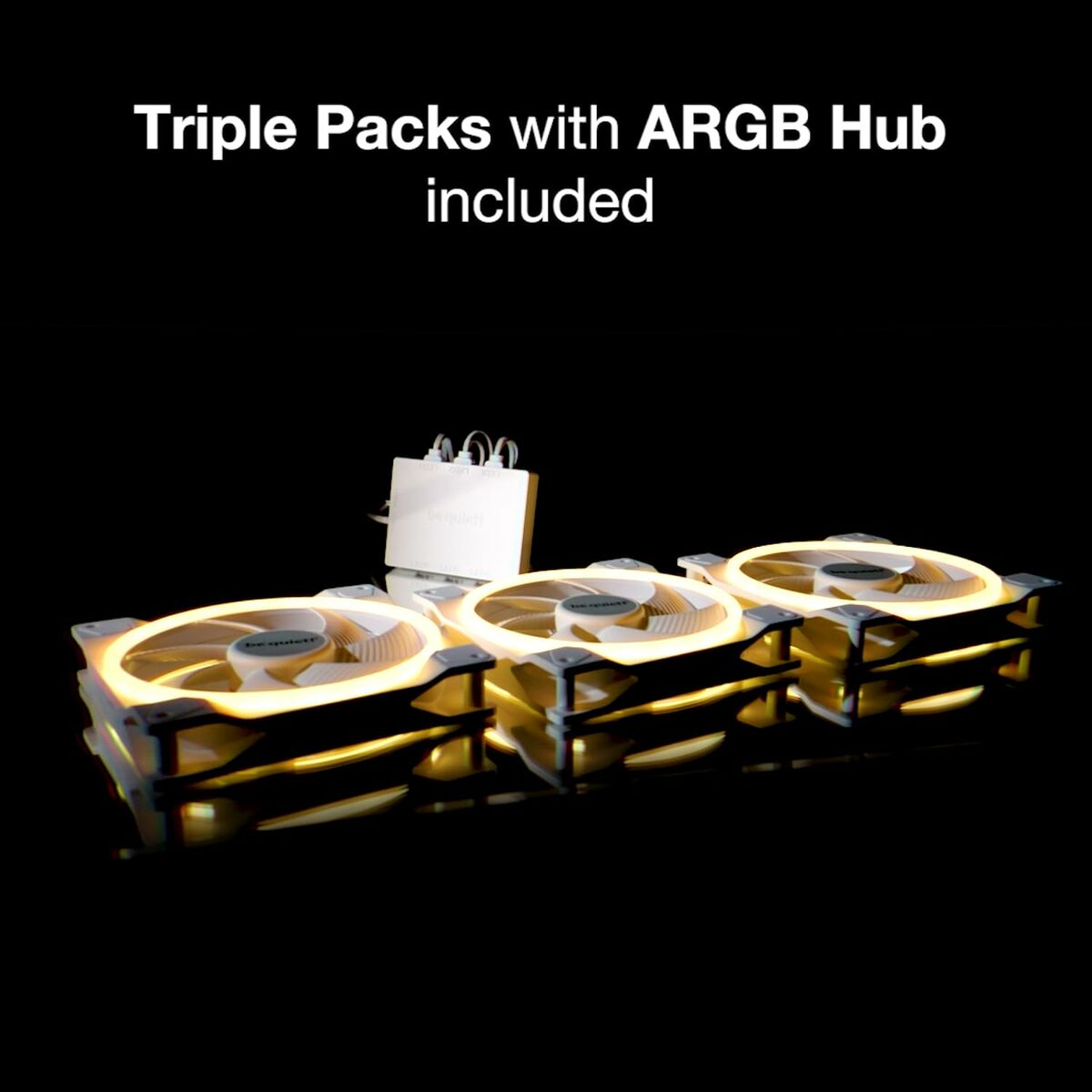 Ventilador de Caja Be Quiet! BL103 Ø 14 cm (3 Unidades)