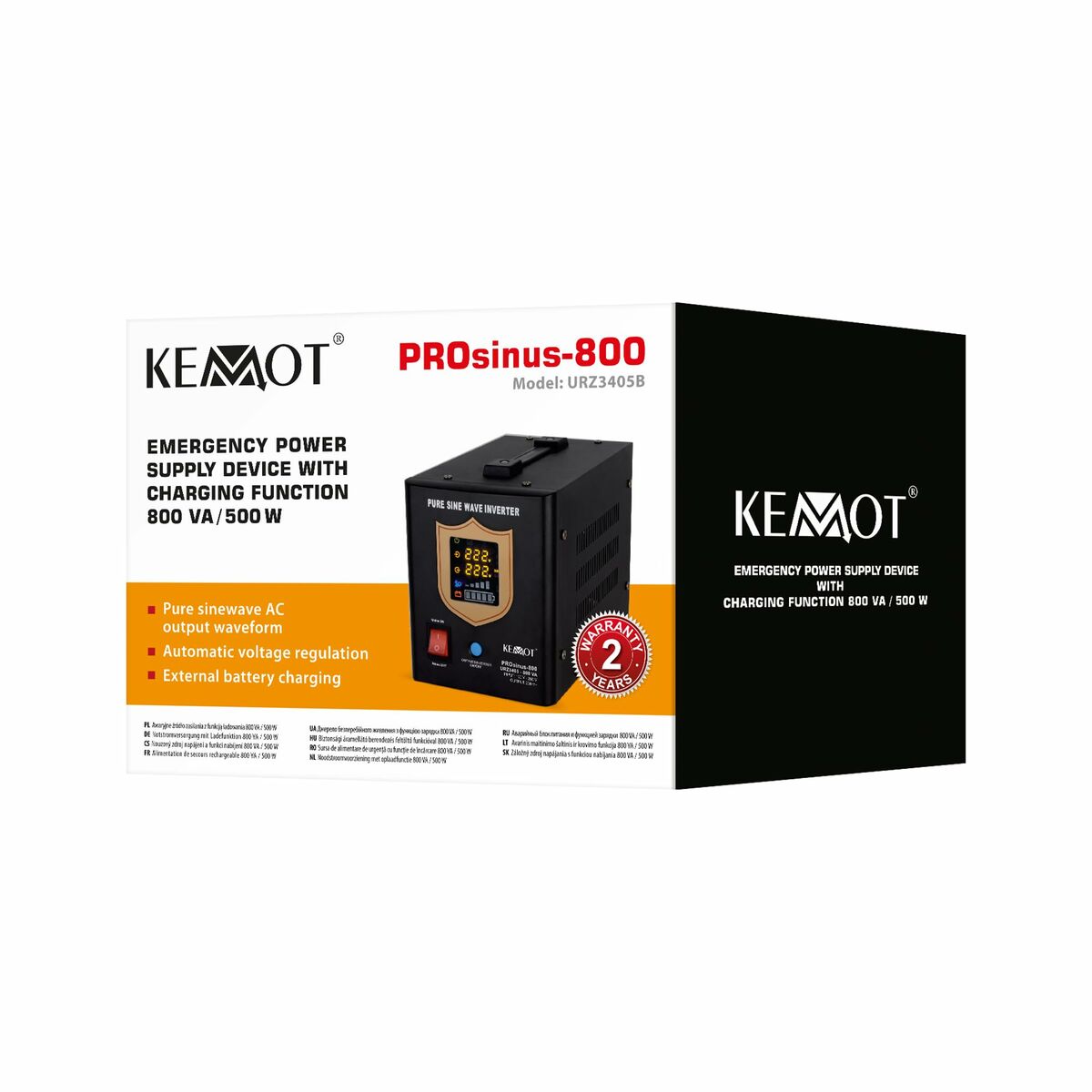 SAI Interactivo Kemot URZ3405B 500 W