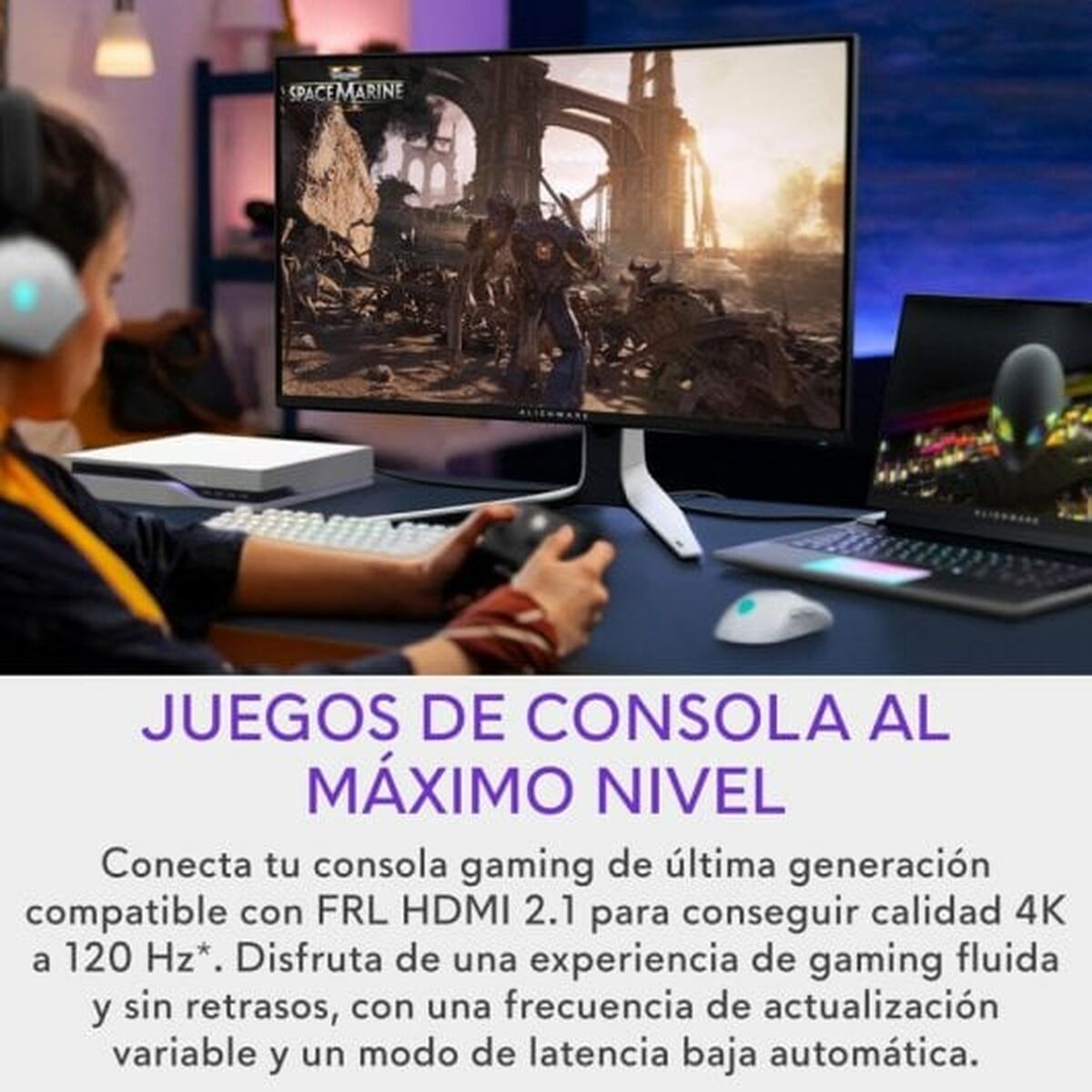 Monitor Gaming Dell 210-BLLV 4K Ultra HD 32"