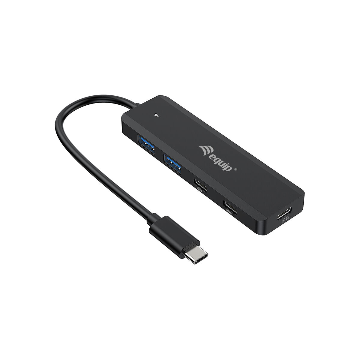 Hub USB Equip 128964 Negro