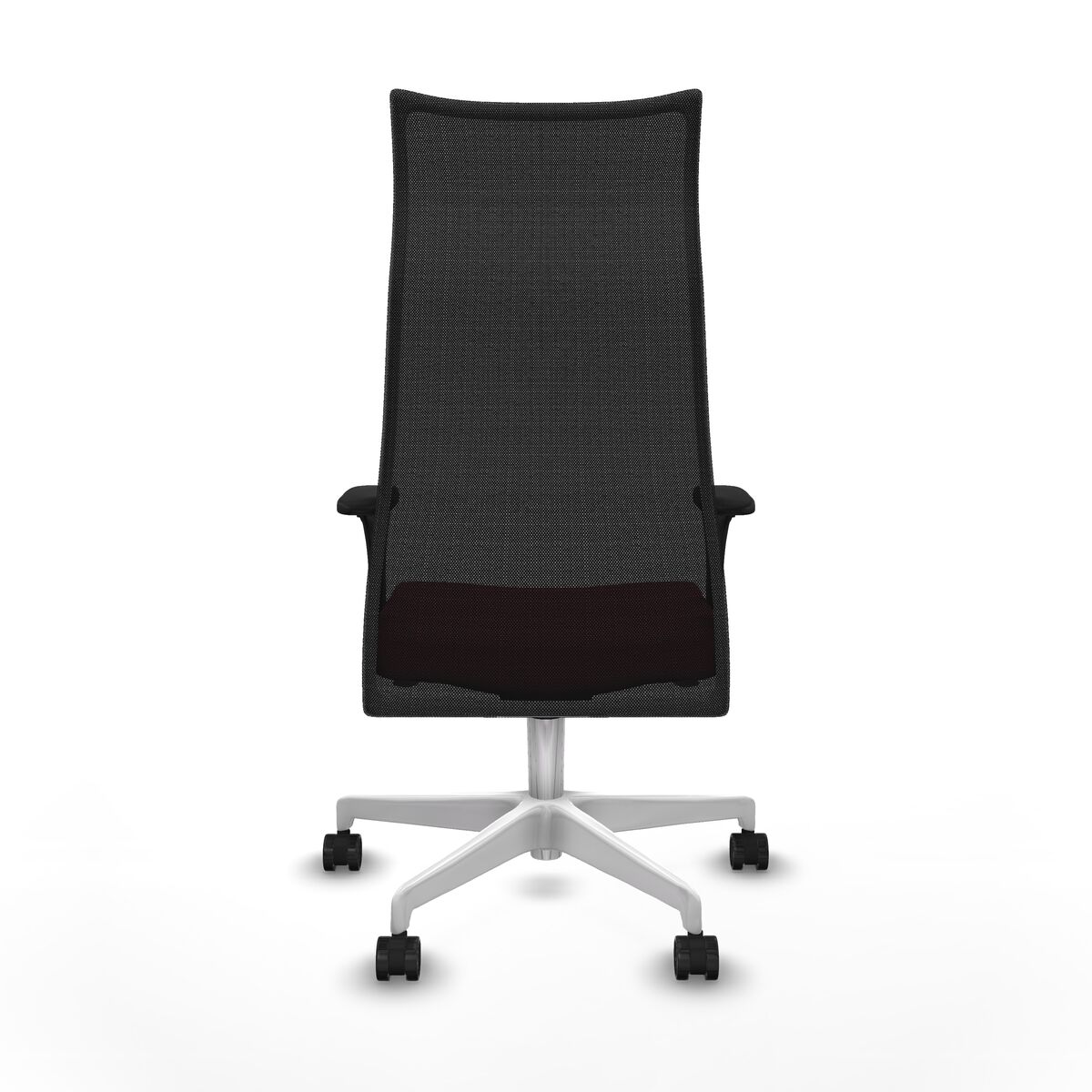 Silla de Oficina Albacete XL Piqueras y Crespo B1C026N Granate