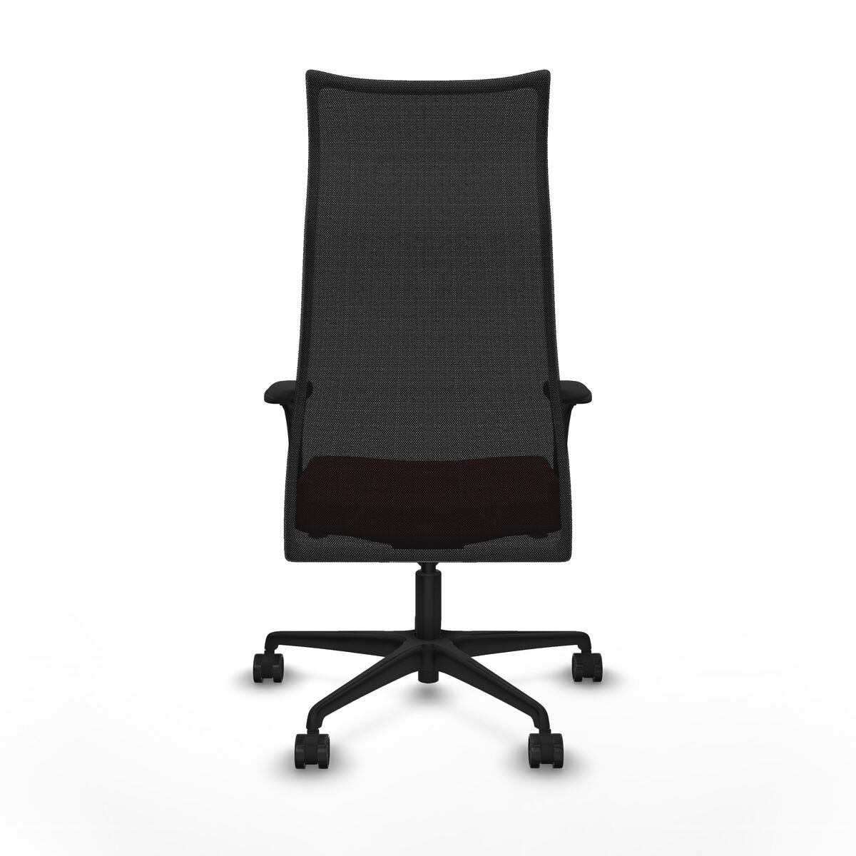 Silla de Oficina Albacete XL Piqueras y Crespo B1C036N Granate