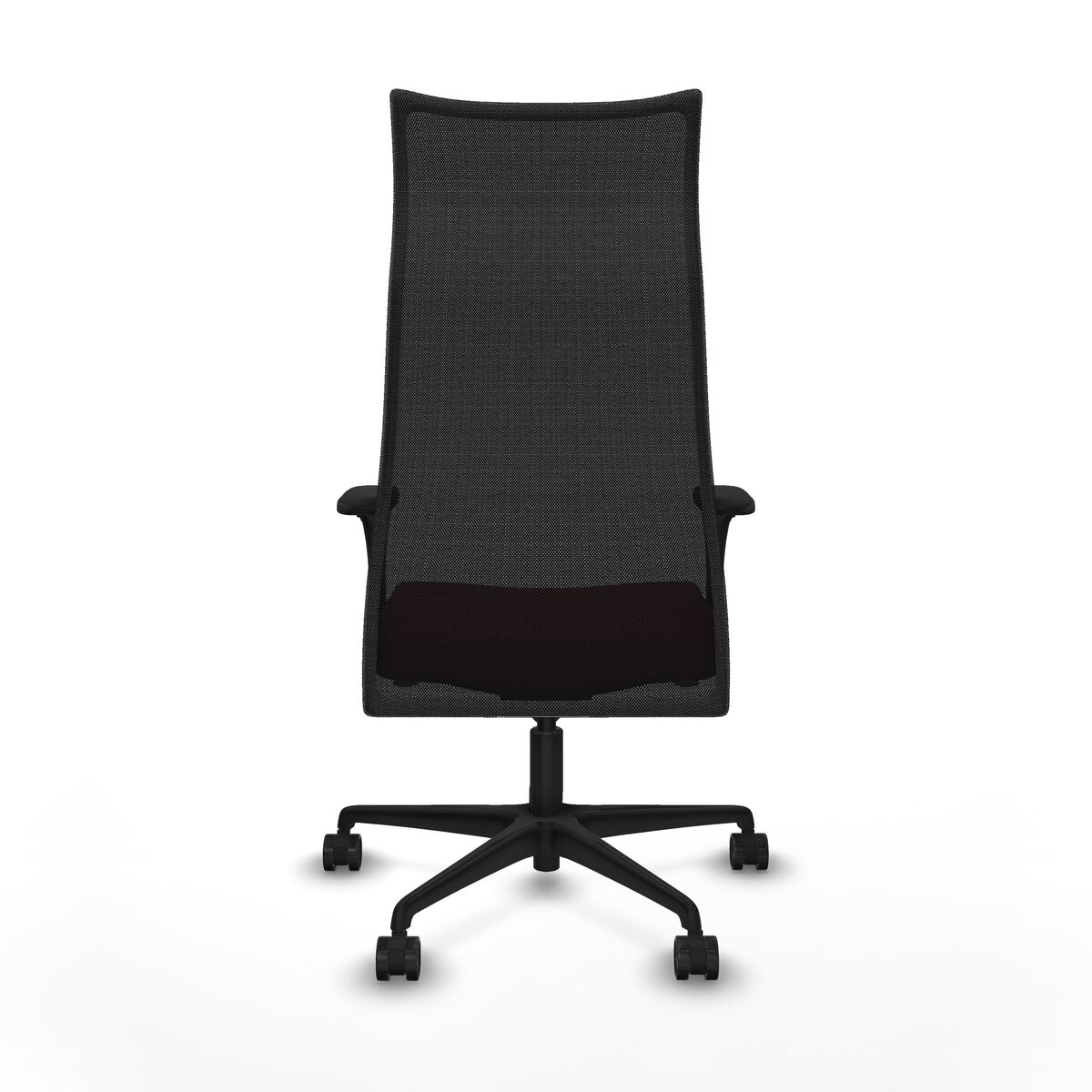 Silla de Oficina Albacete XL Piqueras y Crespo B1C036N Granate