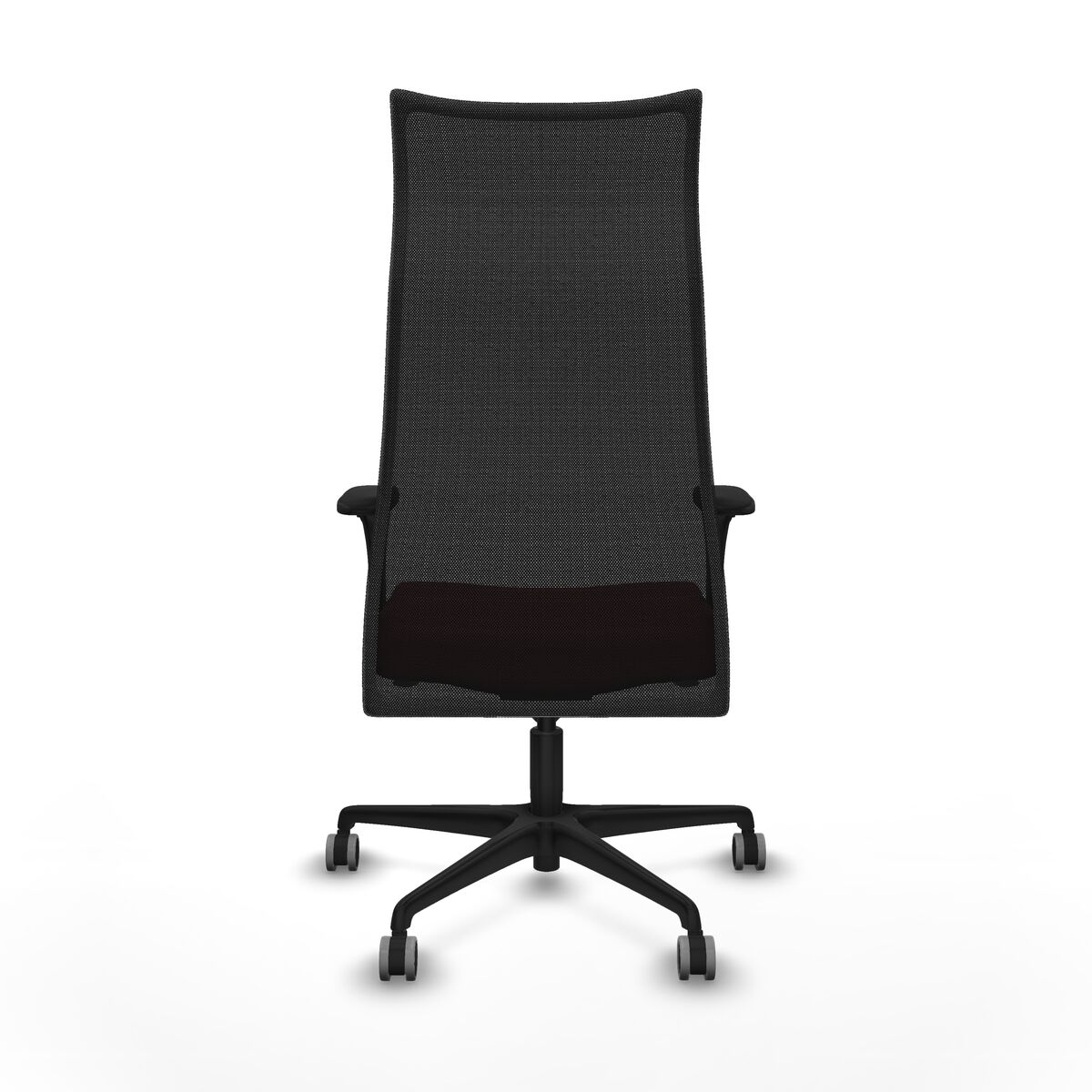 Silla de Oficina Albacete XL Piqueras y Crespo B1C036G Granate