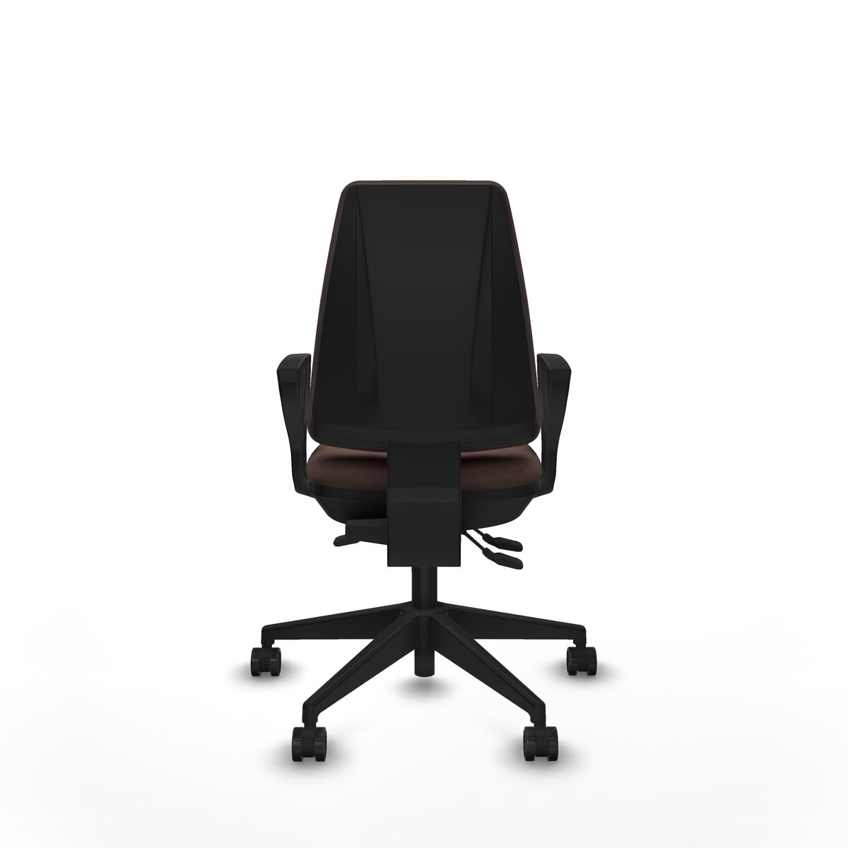 Silla de Oficina Elche AS Piqueras y Crespo BFN066N Marrón oscuro