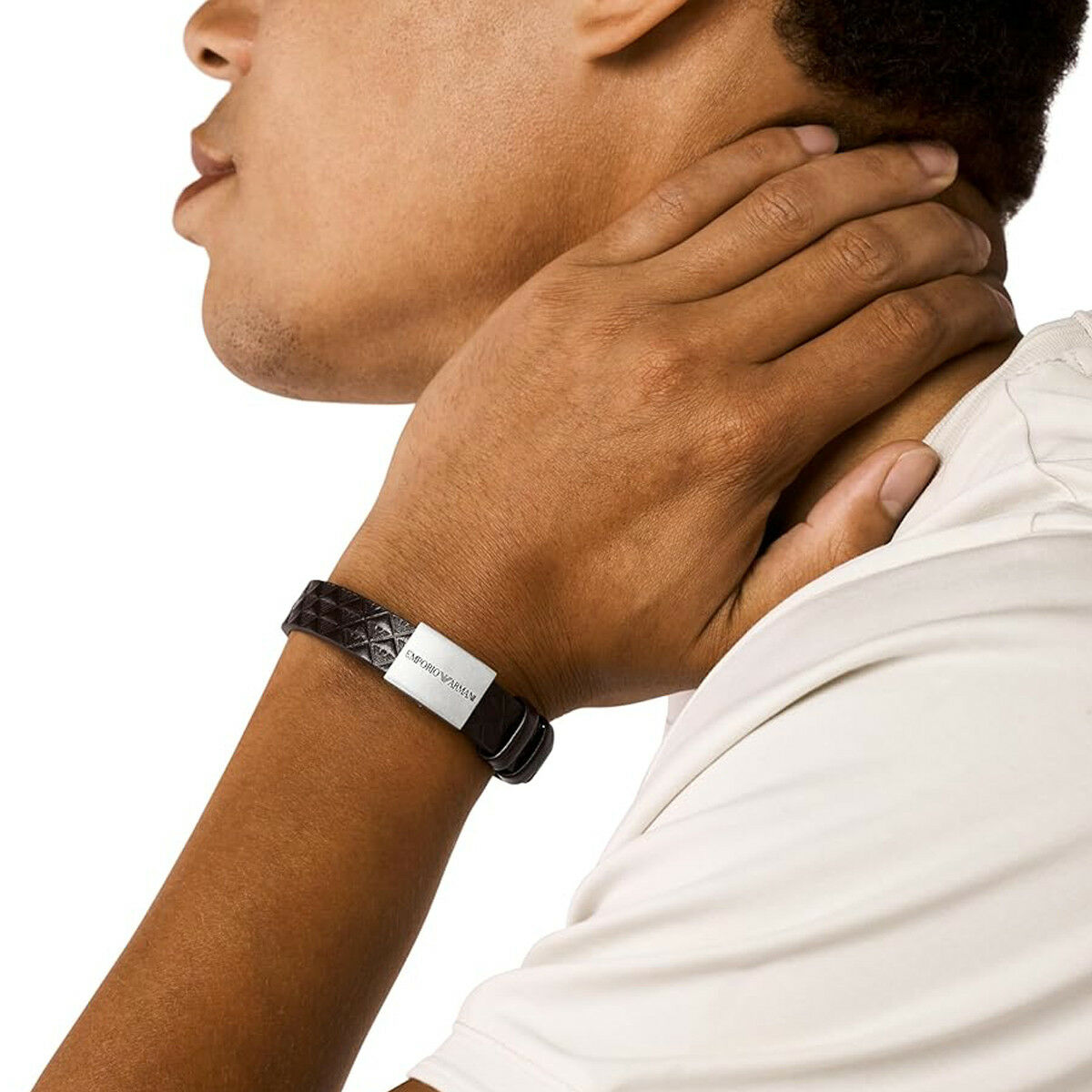 Pulsera Hombre Emporio Armani EGS3135040 Marrón