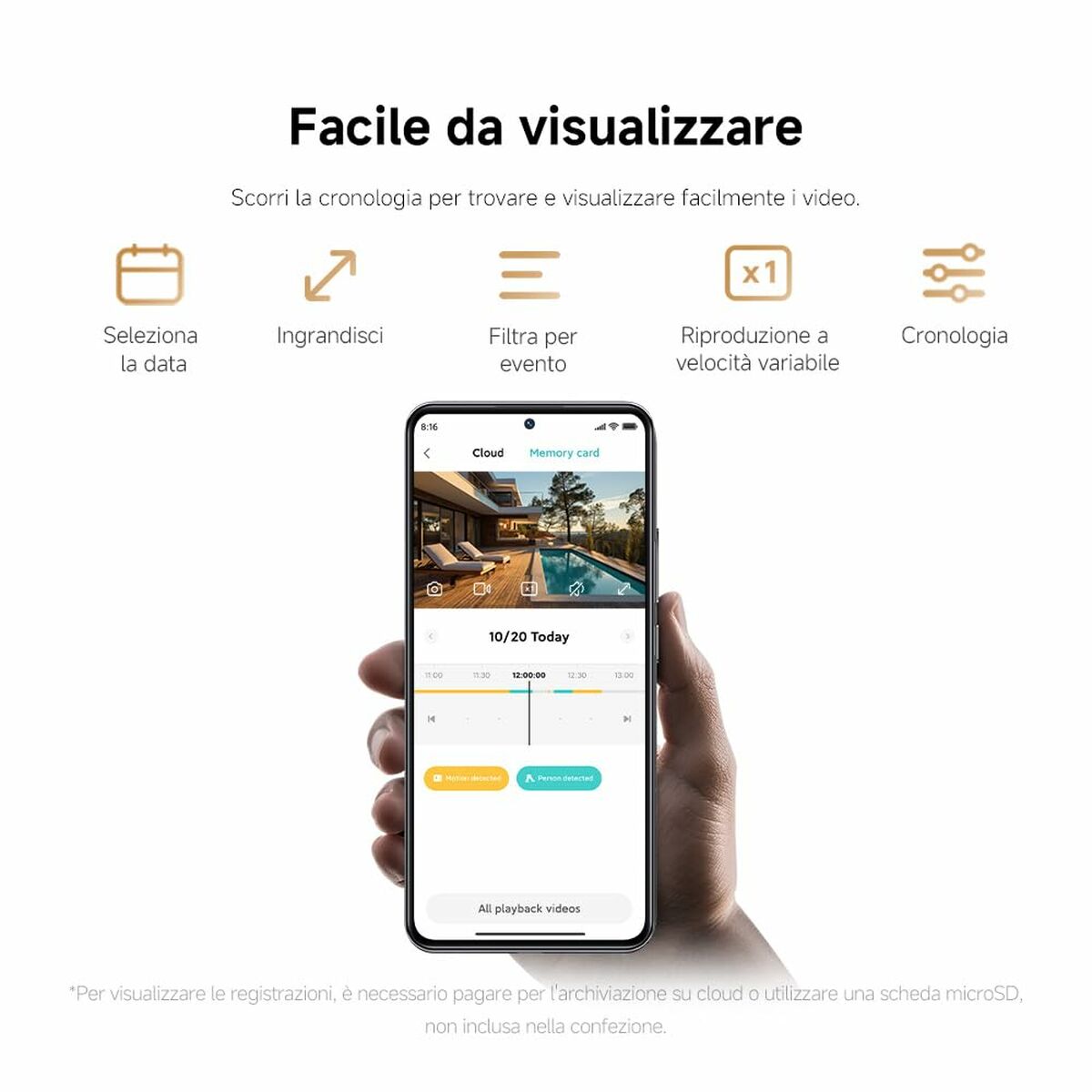 Videocámara de Vigilancia Xiaomi OUT CAM CW300