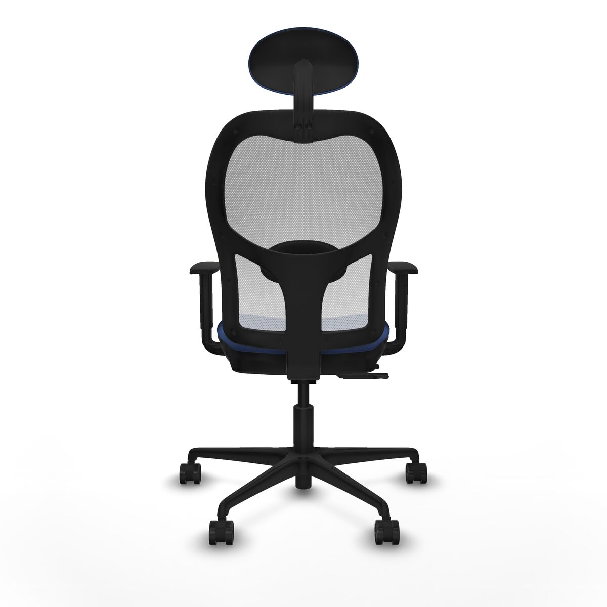 Silla de Oficina con Cabecero Jorquera Piqueras y Crespo 1D036N1 Azul marino