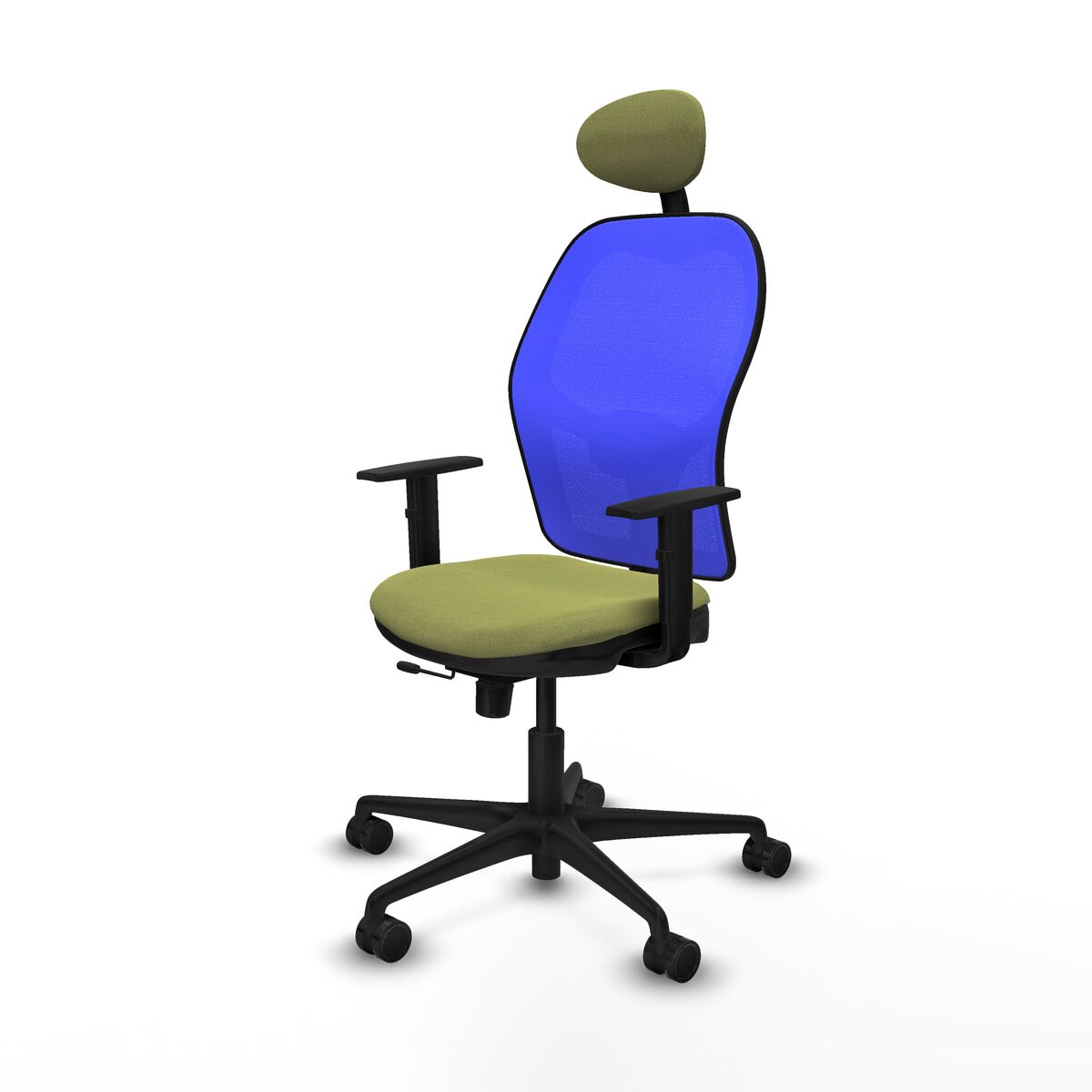 Silla de Oficina con Cabecero Jorquera Piqueras y Crespo 1D036N1 Verde