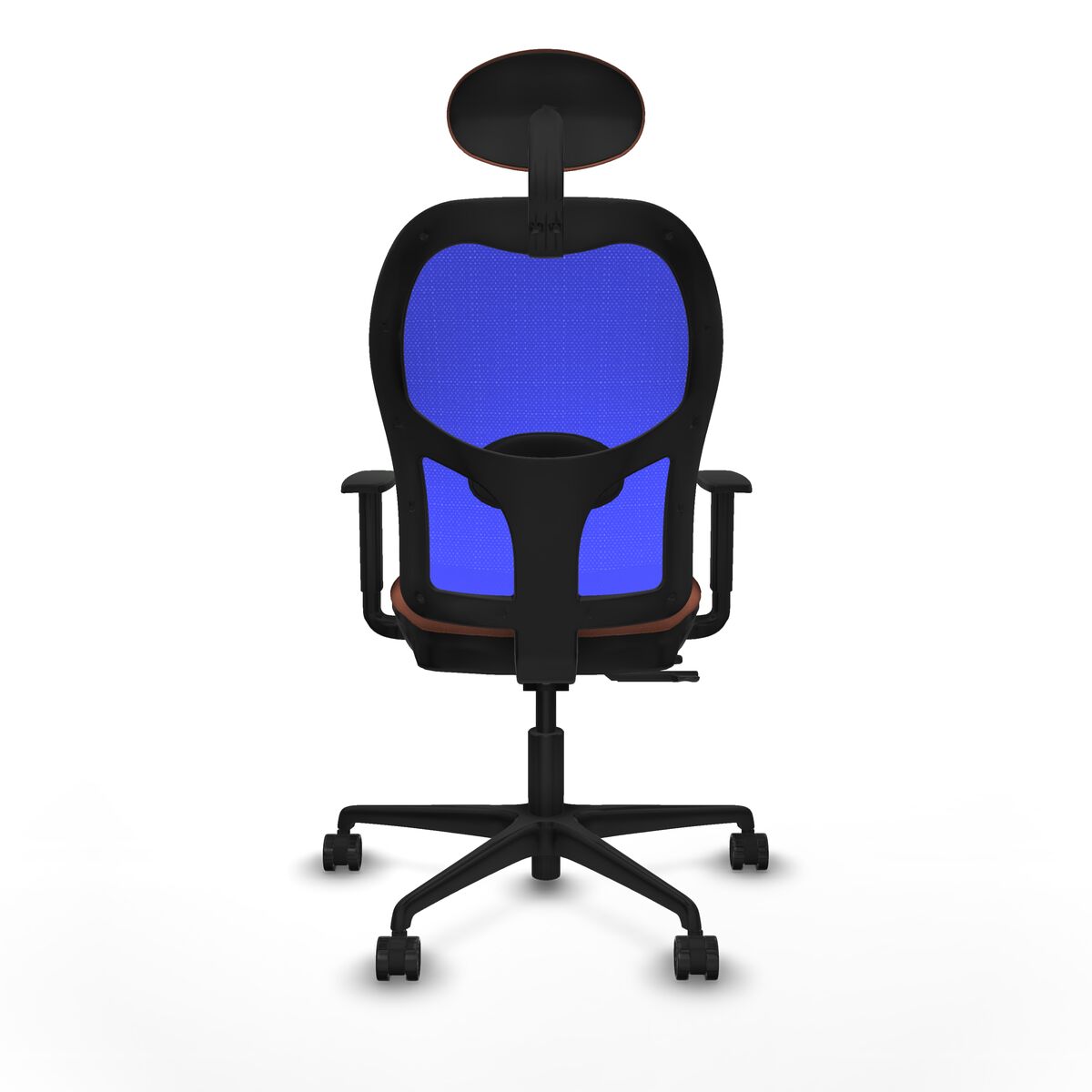 Silla de Oficina con Cabecero Jorquera Piqueras y Crespo 1D036N1 Marrón