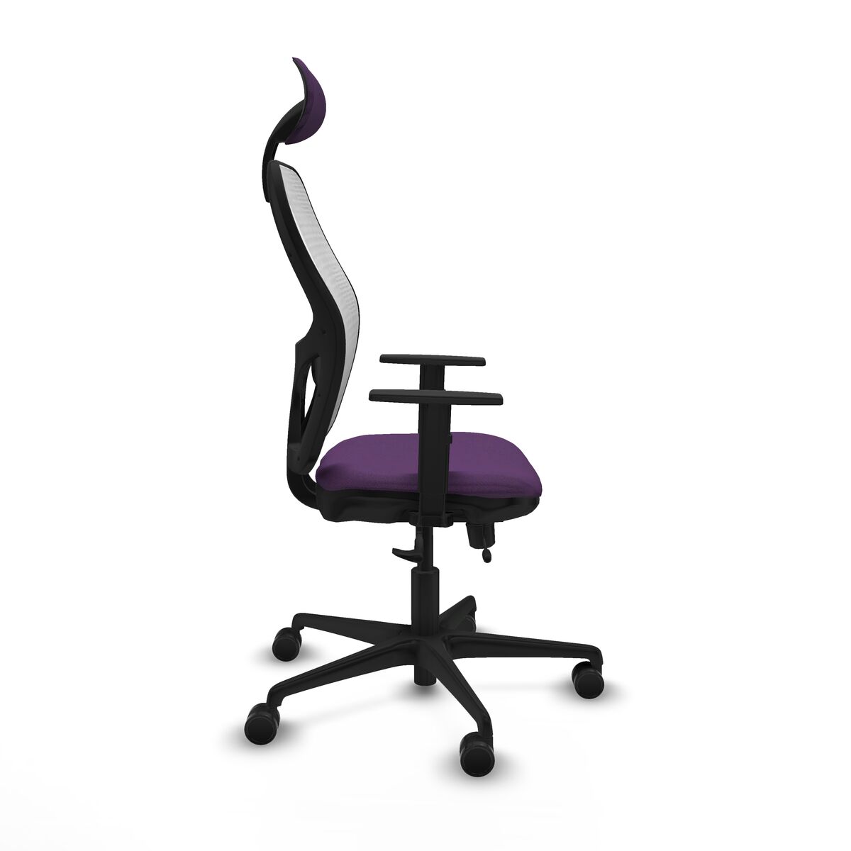 Silla de Oficina con Cabecero Jorquera Piqueras y Crespo 1D036N1 Morado