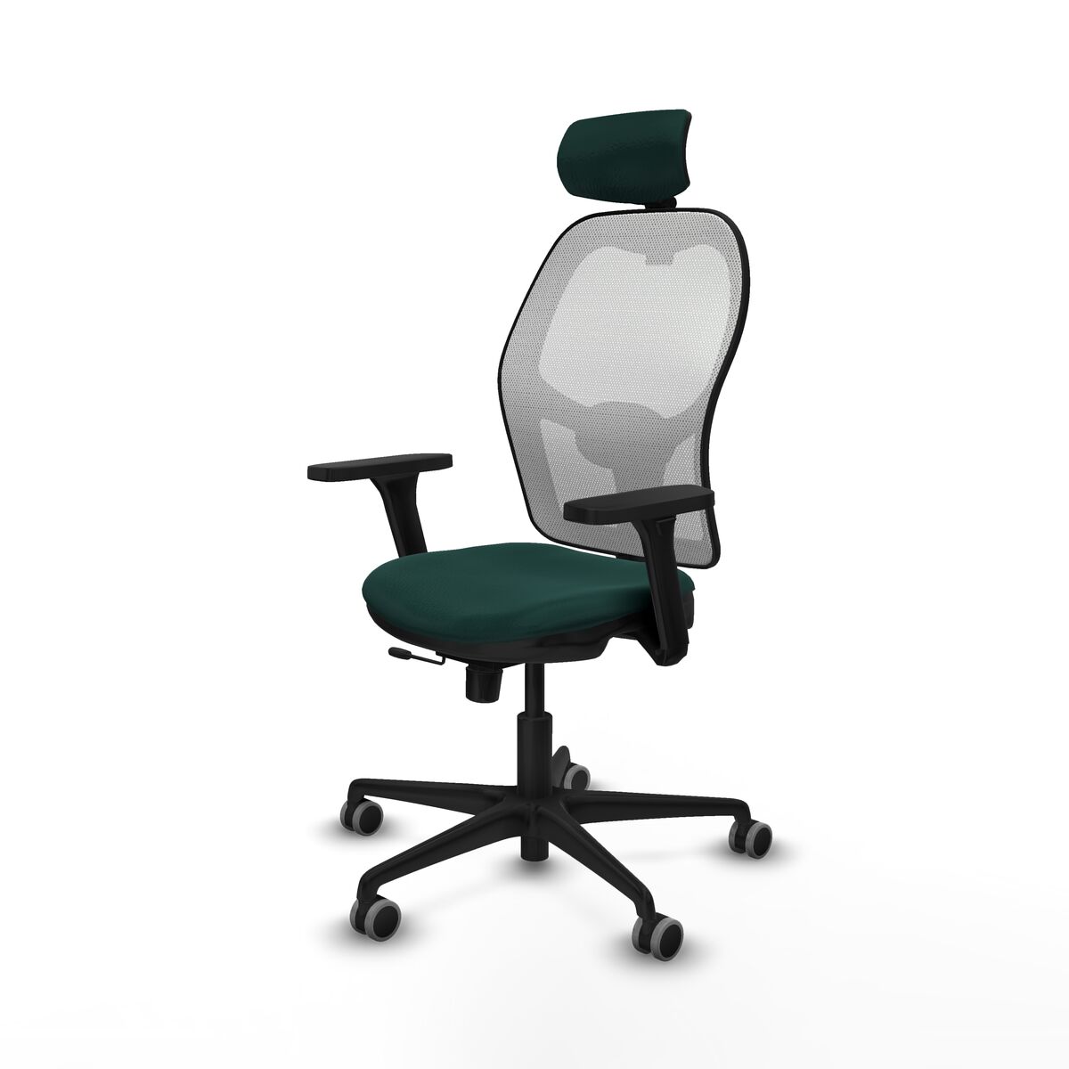 Silla de Oficina con Cabecero Jorquera Piqueras y Crespo 3D036G2 Verde