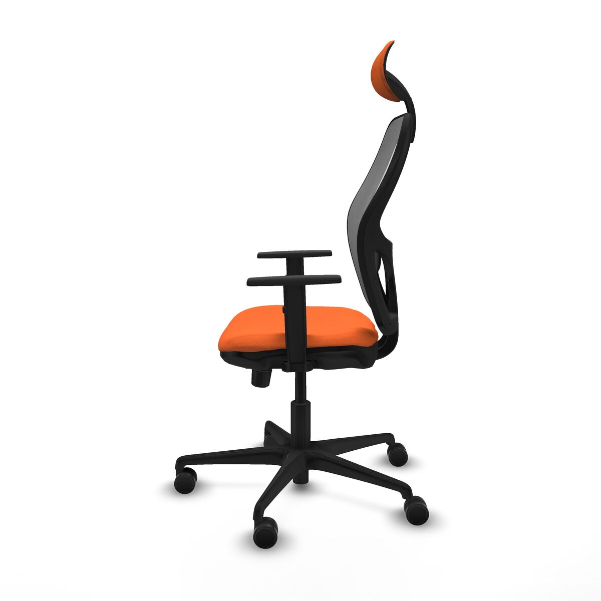 Silla de Oficina con Cabecero Jorquera Piqueras y Crespo 1D036N1 Naranja