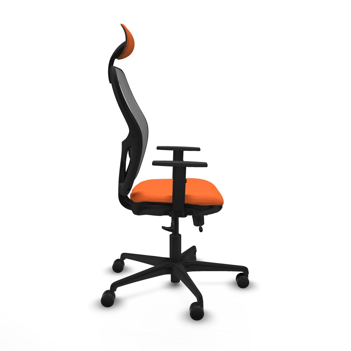 Silla de Oficina con Cabecero Jorquera Piqueras y Crespo 1D036N1 Naranja