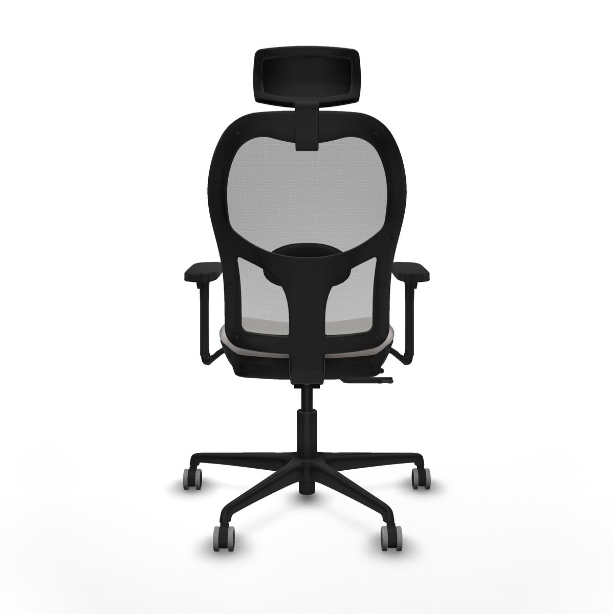 Silla de Oficina con Cabecero Jorquera Piqueras y Crespo 3D036G2 Blanco