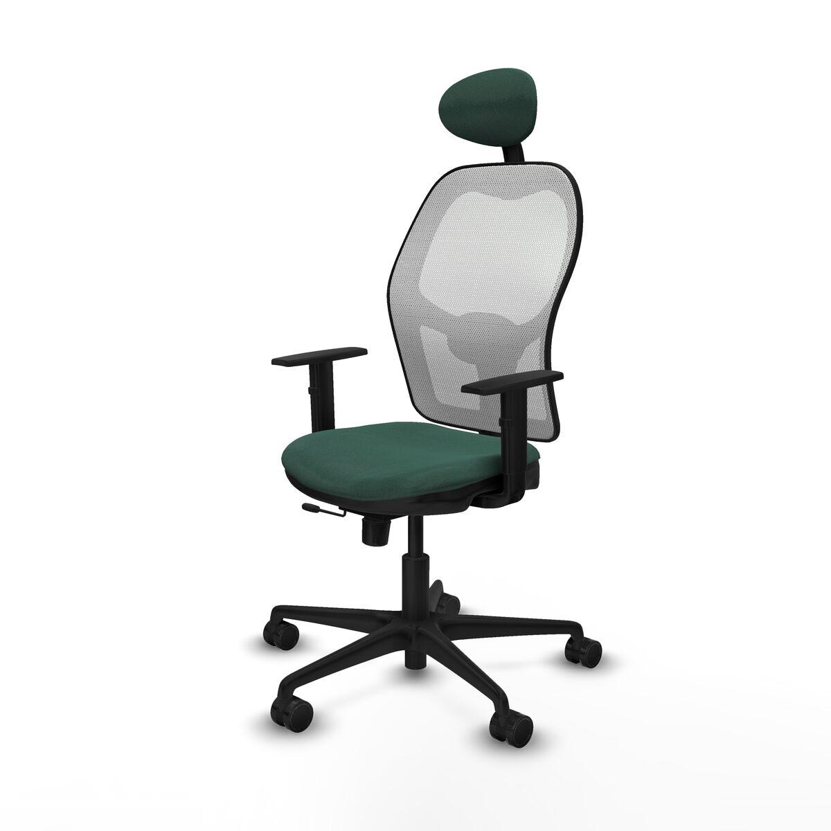 Silla de Oficina con Cabecero Jorquera Piqueras y Crespo 1D036N1 Verde