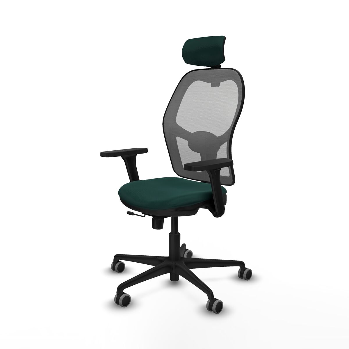 Silla de Oficina con Cabecero Jorquera Piqueras y Crespo 3D036G2 Verde