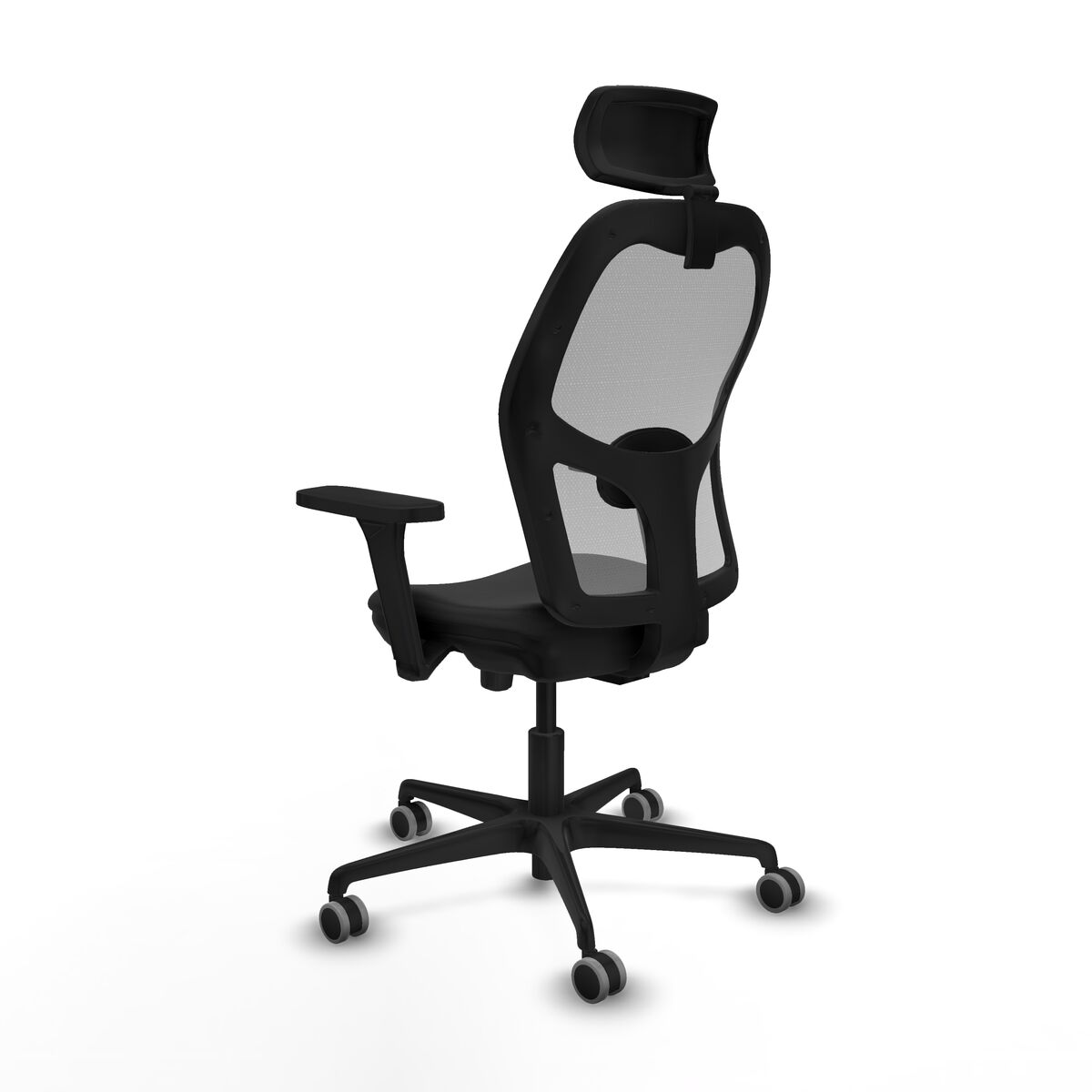 Silla de Oficina con Cabecero Jorquera Piqueras y Crespo 3D036G2 Negro