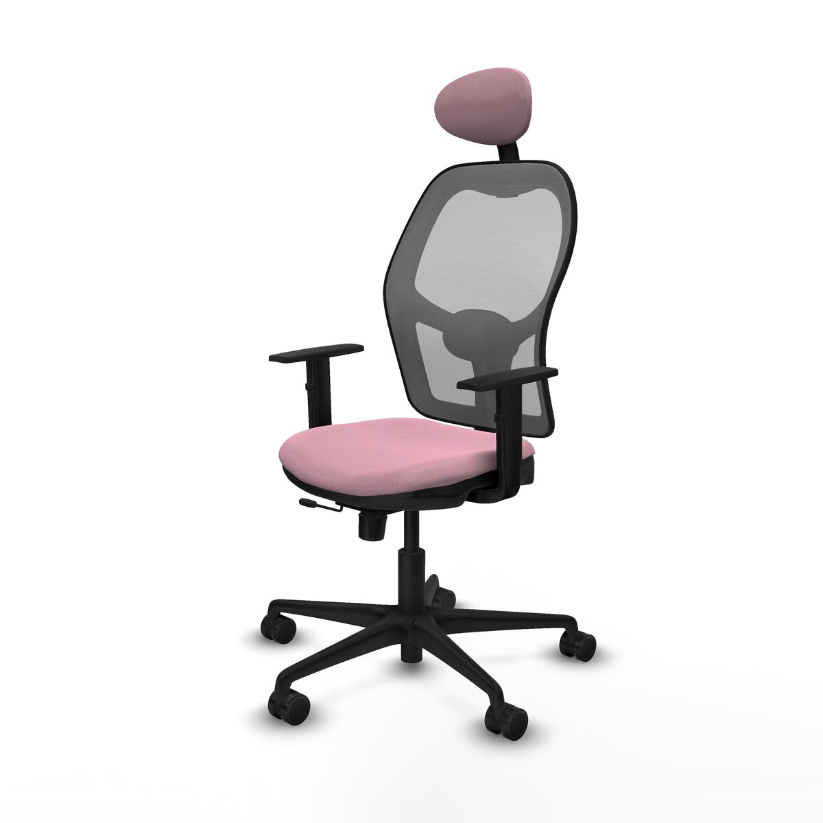 Silla de Oficina con Cabecero Jorquera Piqueras y Crespo 1D036N1 Rosa