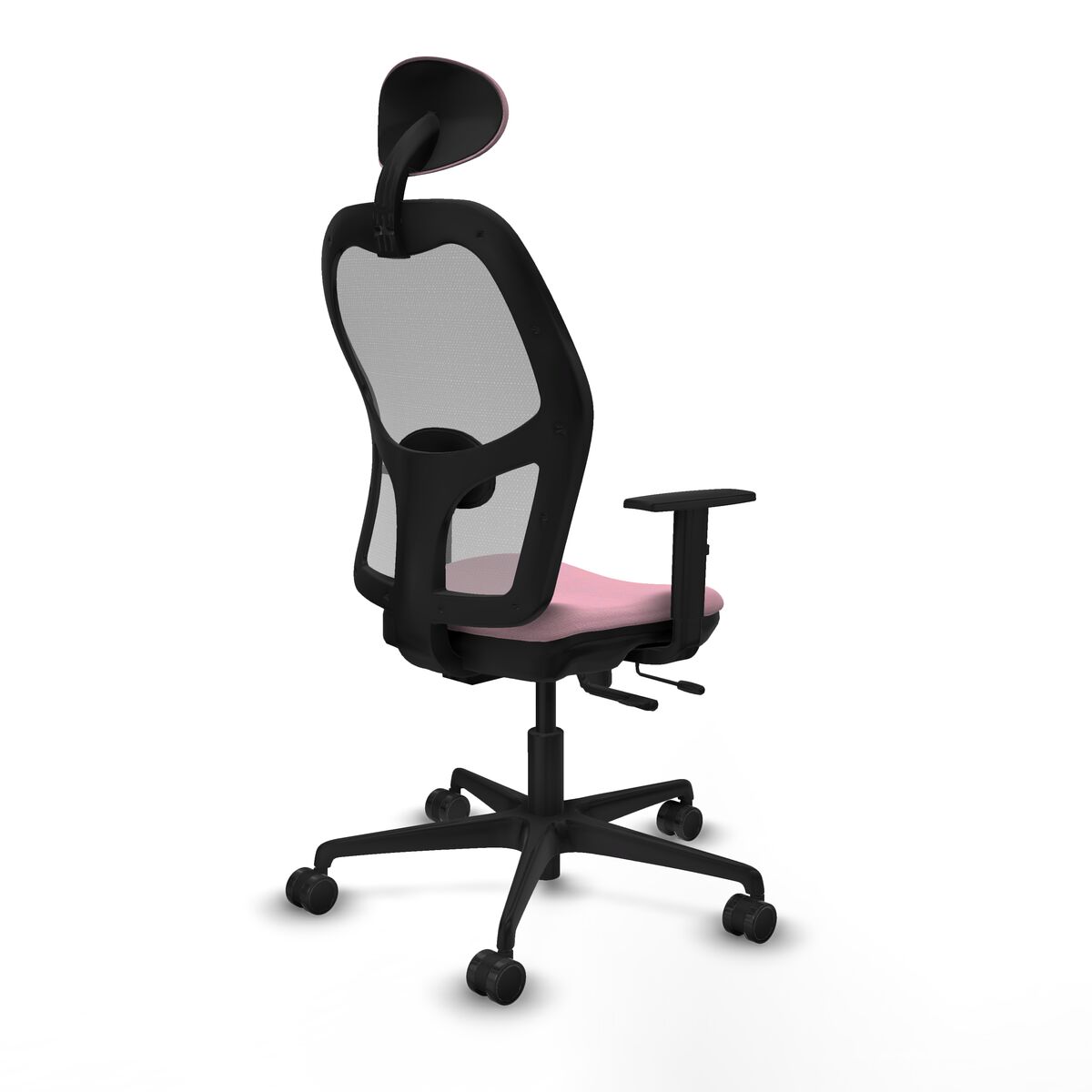 Silla de Oficina con Cabecero Jorquera Piqueras y Crespo 1D036N1 Rosa