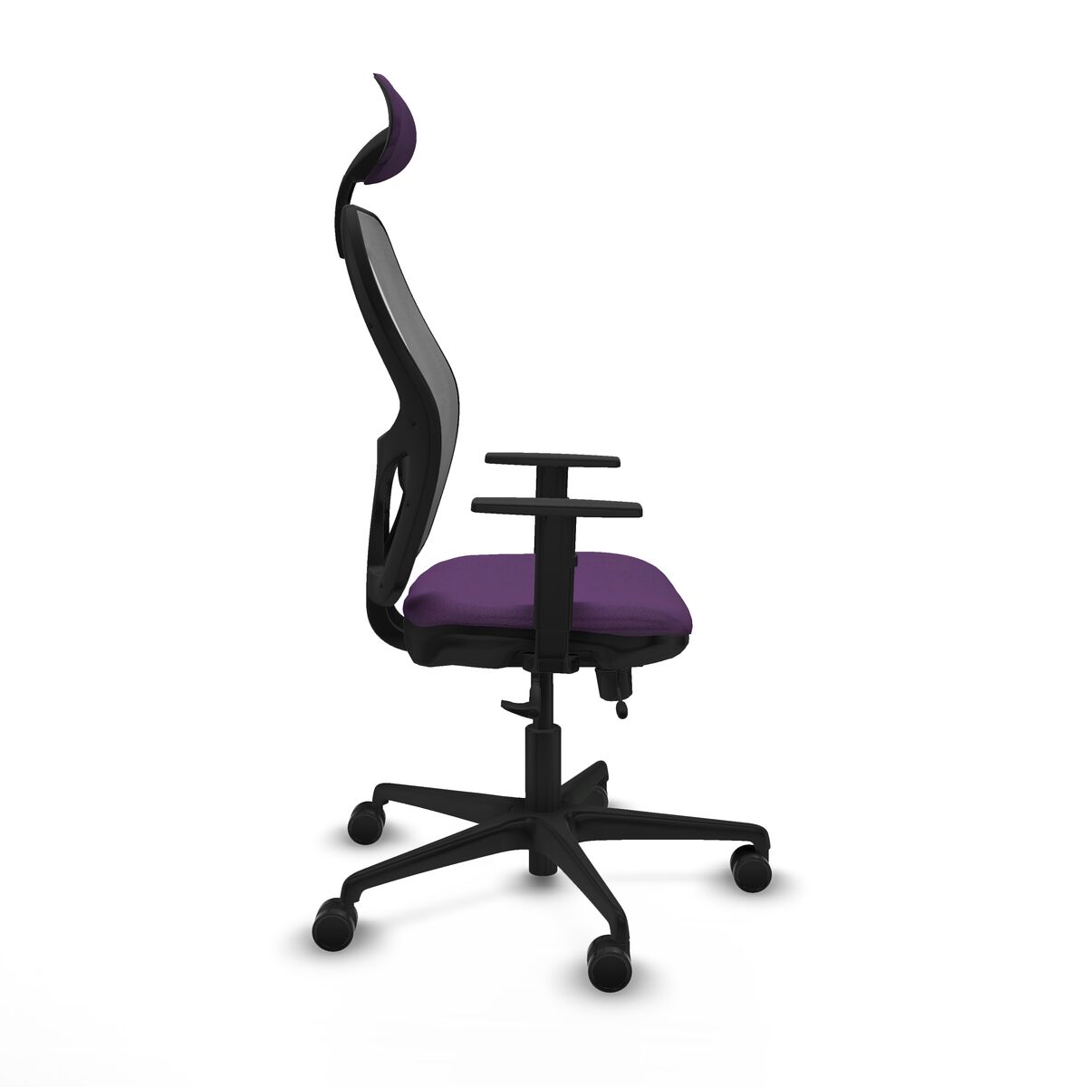 Silla de Oficina con Cabecero Jorquera Piqueras y Crespo 1D036N1 Morado