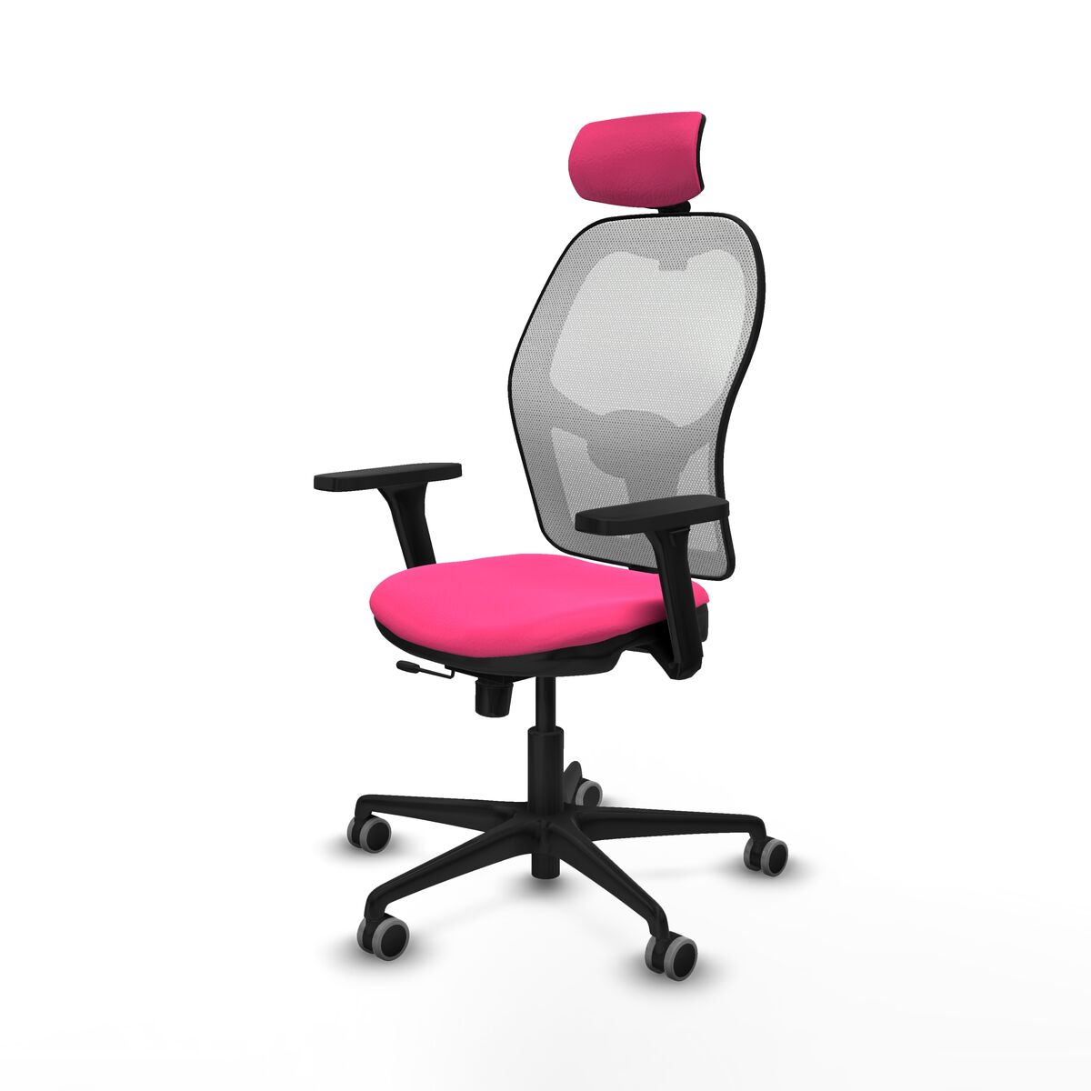 Silla de Oficina con Cabecero Jorquera Piqueras y Crespo 3D036G2 Rosa