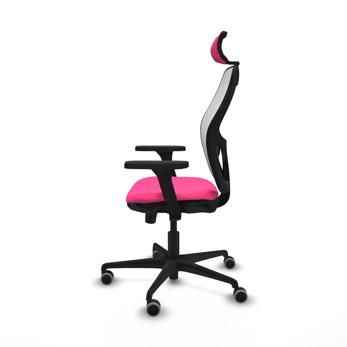 Silla de Oficina con Cabecero Jorquera Piqueras y Crespo 3D036G2 Rosa