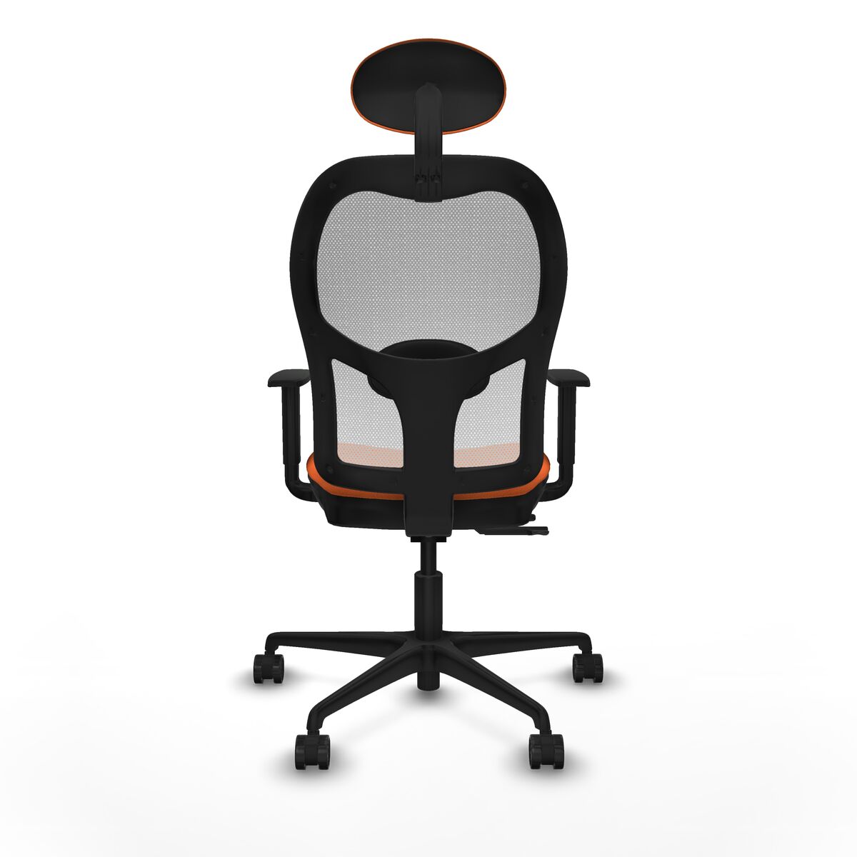 Silla de Oficina con Cabecero Jorquera Piqueras y Crespo 1D036N1 Naranja