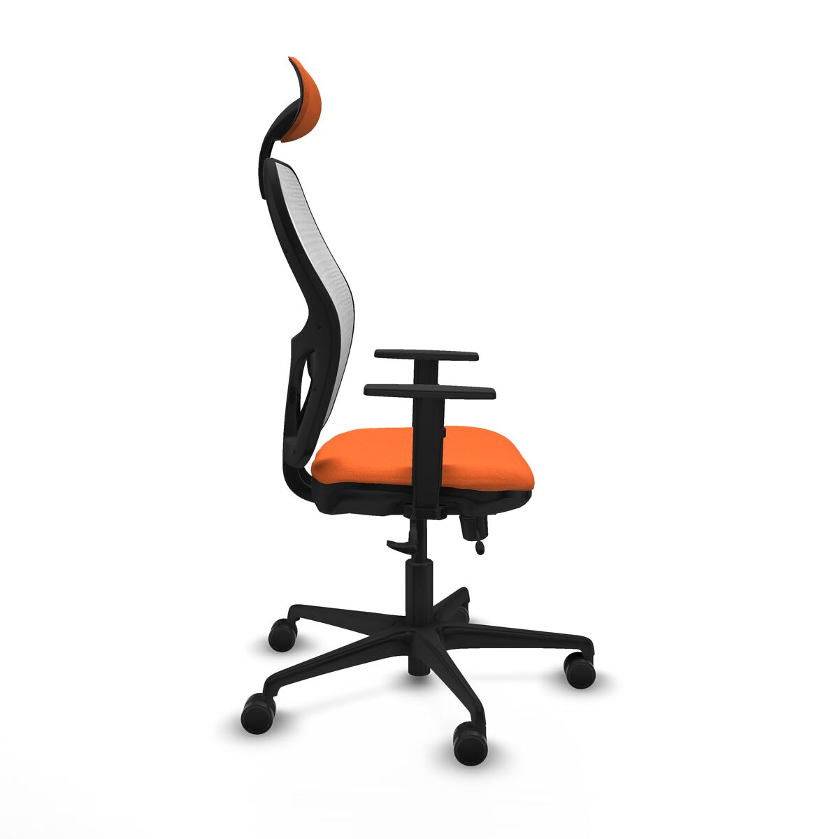 Silla de Oficina con Cabecero Jorquera Piqueras y Crespo 1D036N1 Naranja